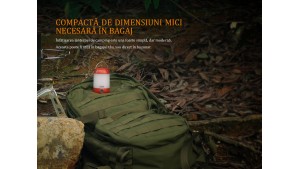FENIX CL23 - Lanternă camping - 300 Lumeni - 20 metri - Roșu